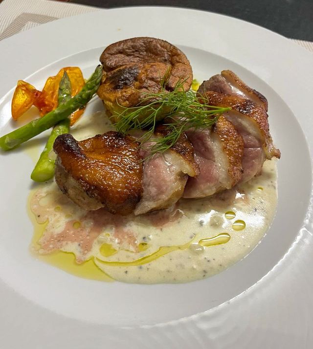 Chef's creation at The Inn