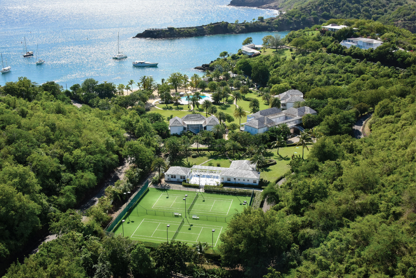 The Inn at English Harbour, a beachfront luxury boutique resort in Antigua
