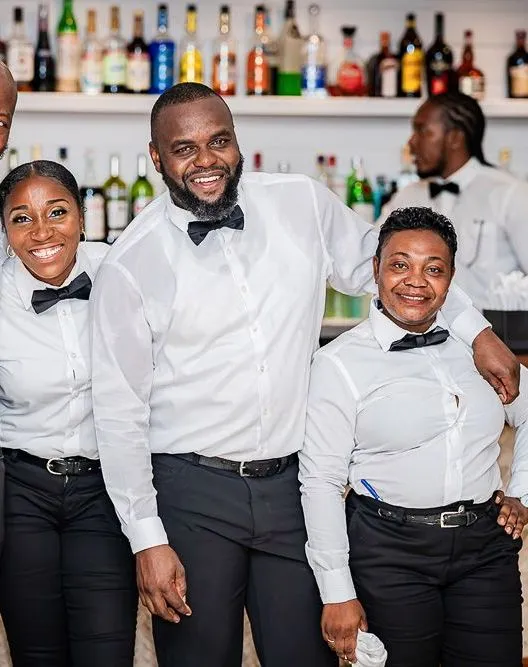 Wedding celebration at The Inn at English Harbour, Antigua