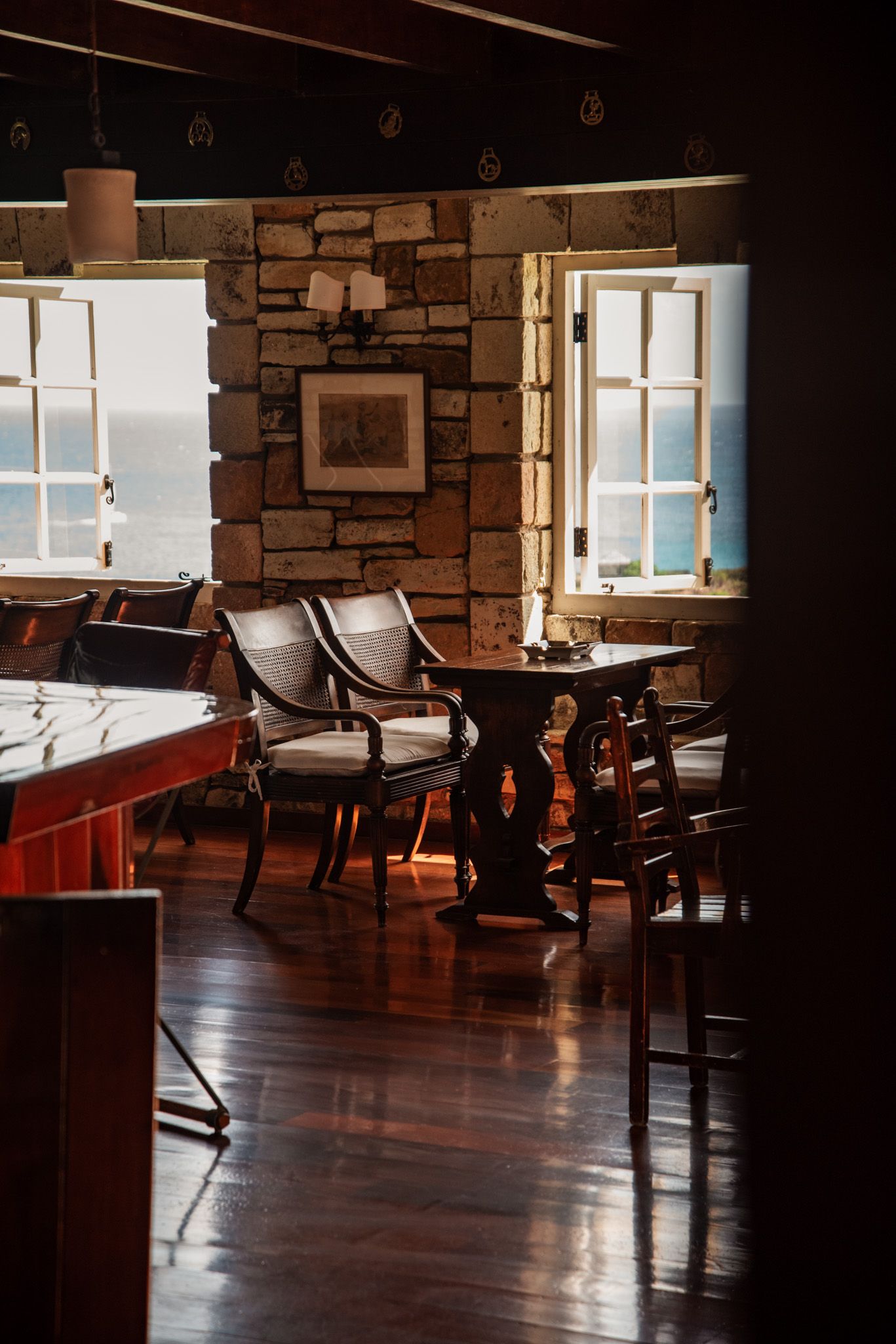 The Stone Bar lounge area at The Inn at English Harbour